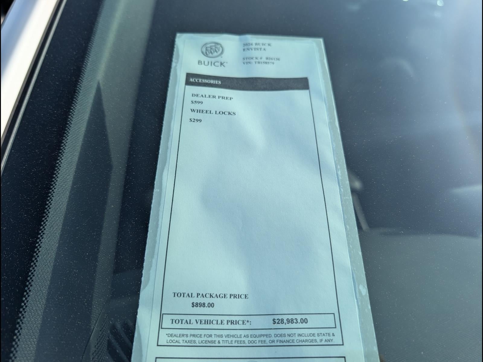 2026 Buick Envista Preferred