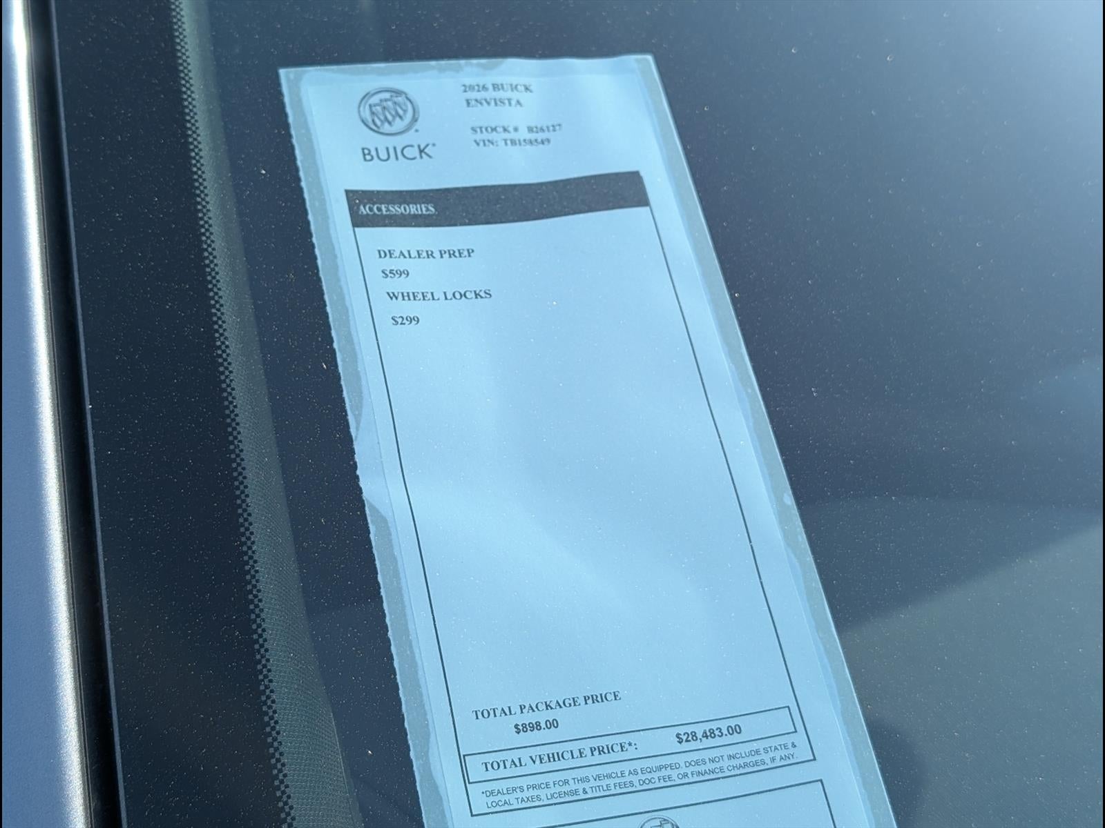 2026 Buick Envista Preferred