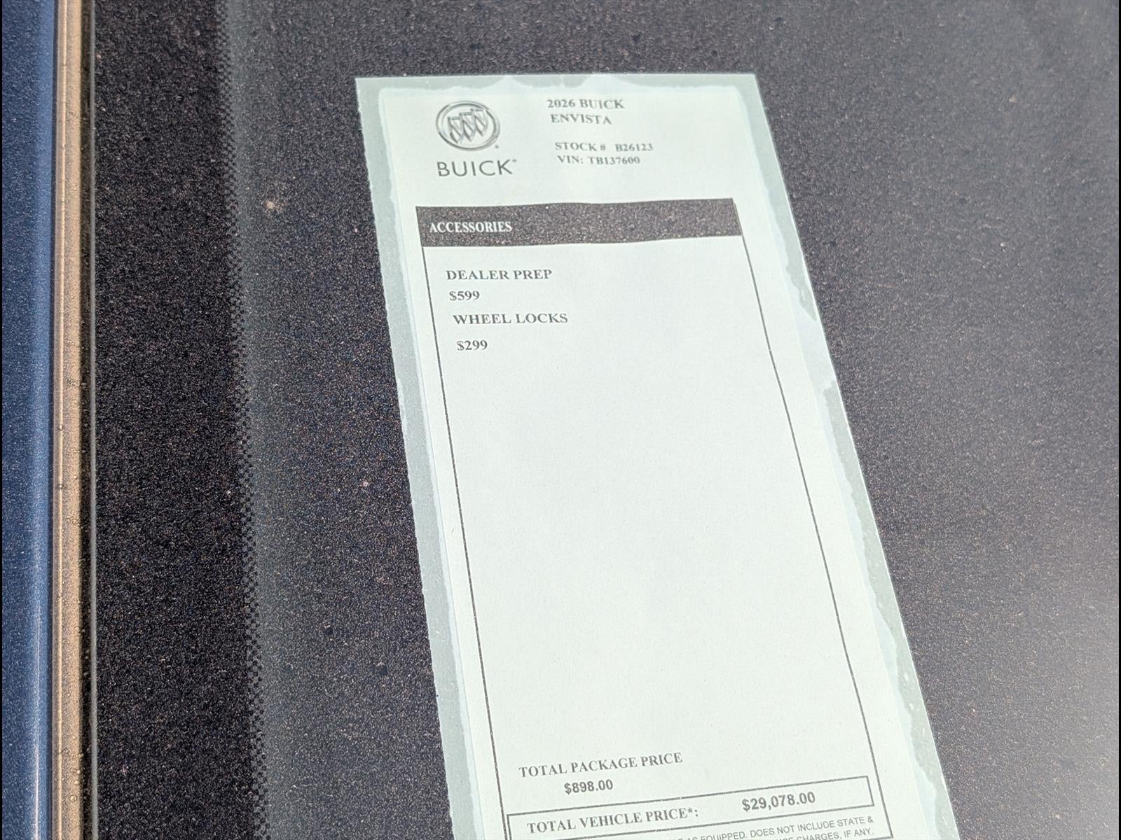 2026 Buick Envista Preferred