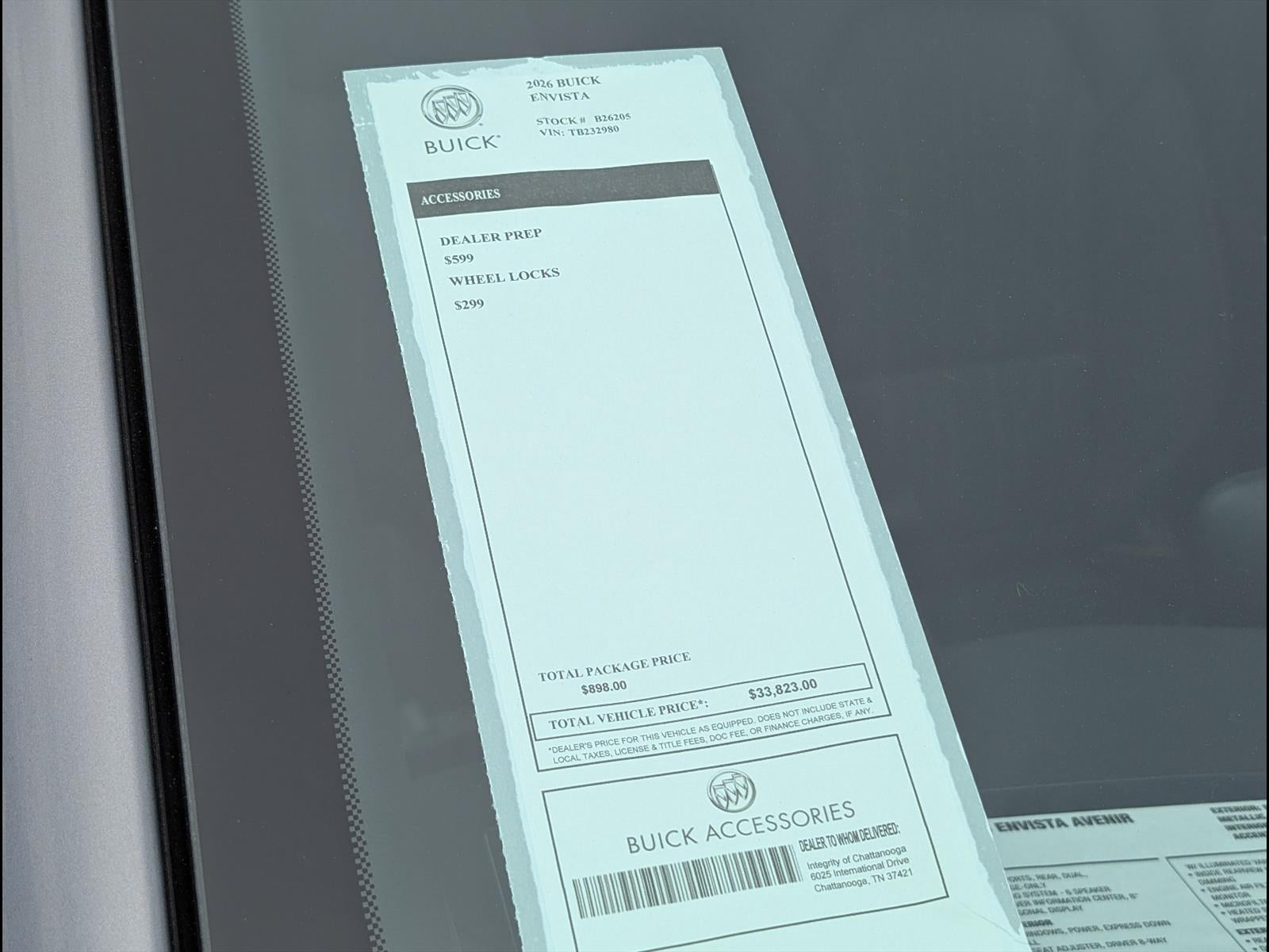 2026 Buick Envista Avenir