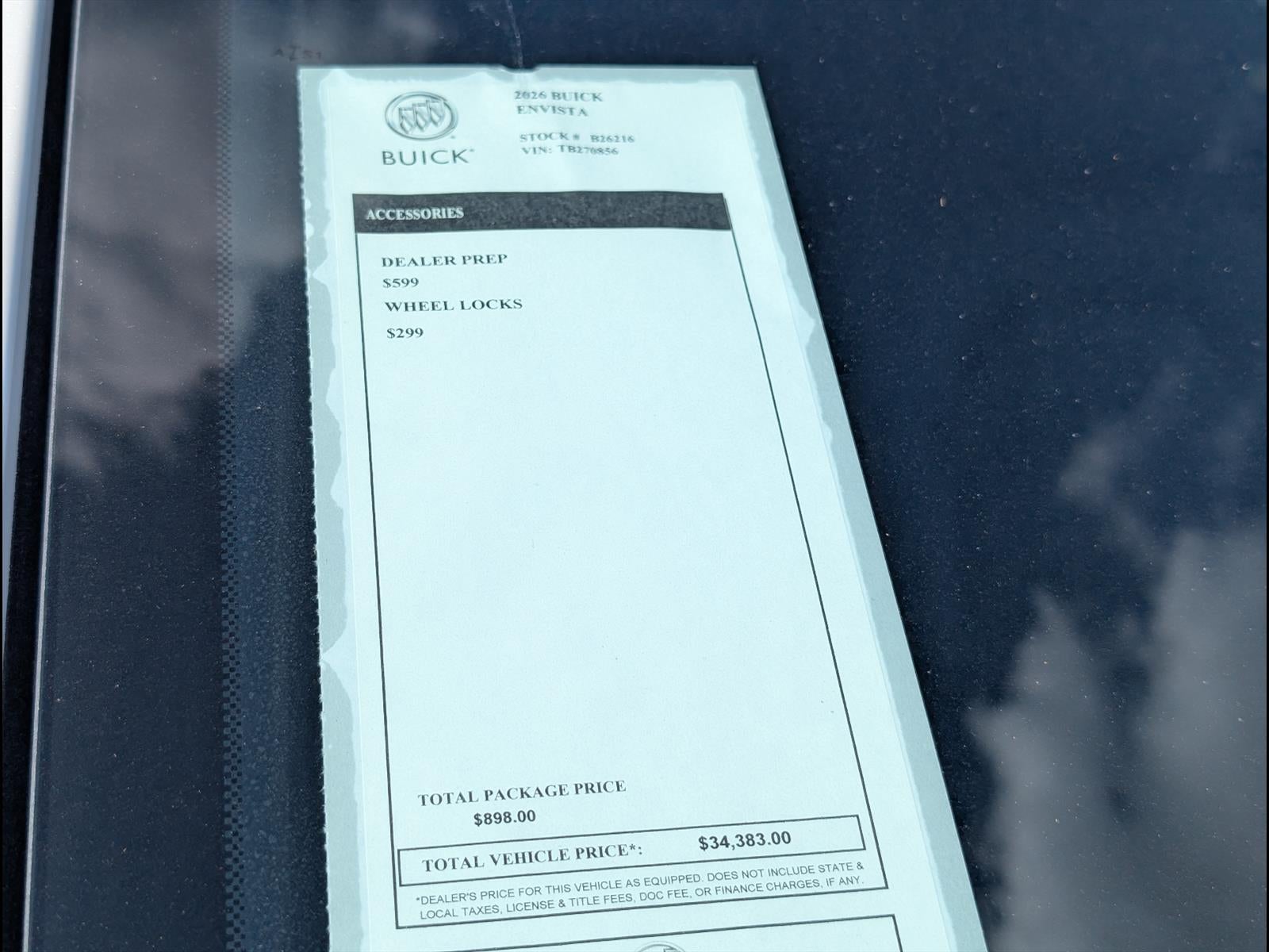 2026 Buick Envista Avenir