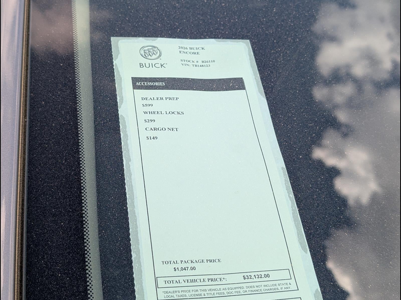 2026 Buick Encore GX Sport Touring