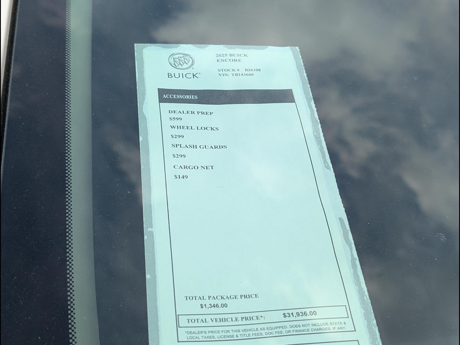 2026 Buick Encore GX Sport Touring