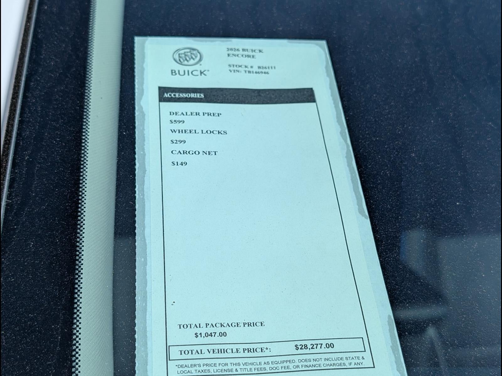 2026 Buick Encore GX Sport Touring