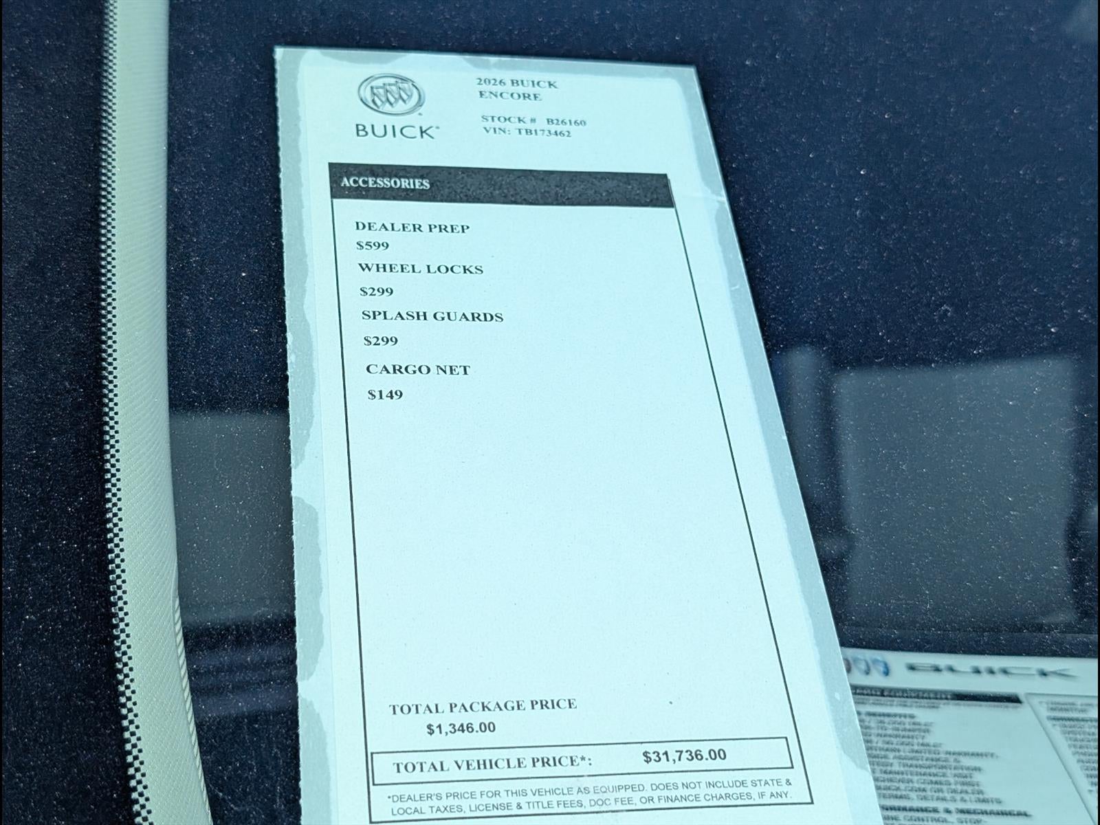 2026 Buick Encore GX Sport Touring