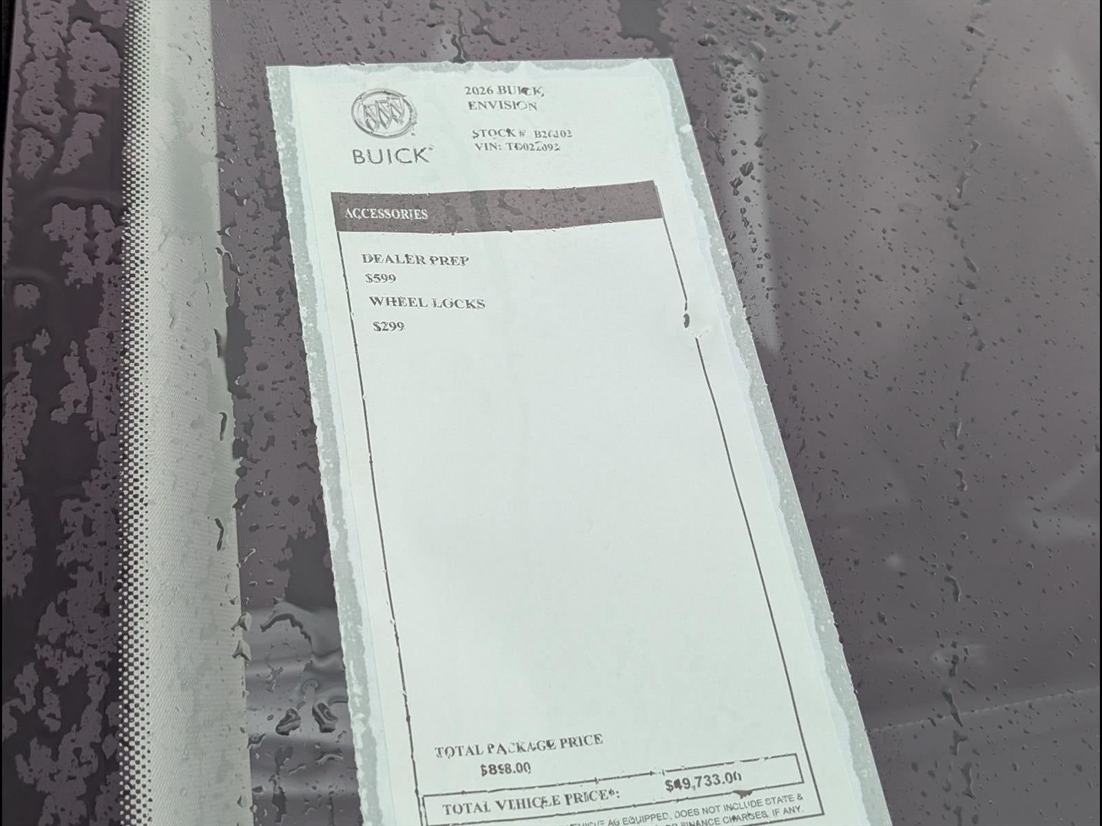 2026 Buick Envision Sport Touring