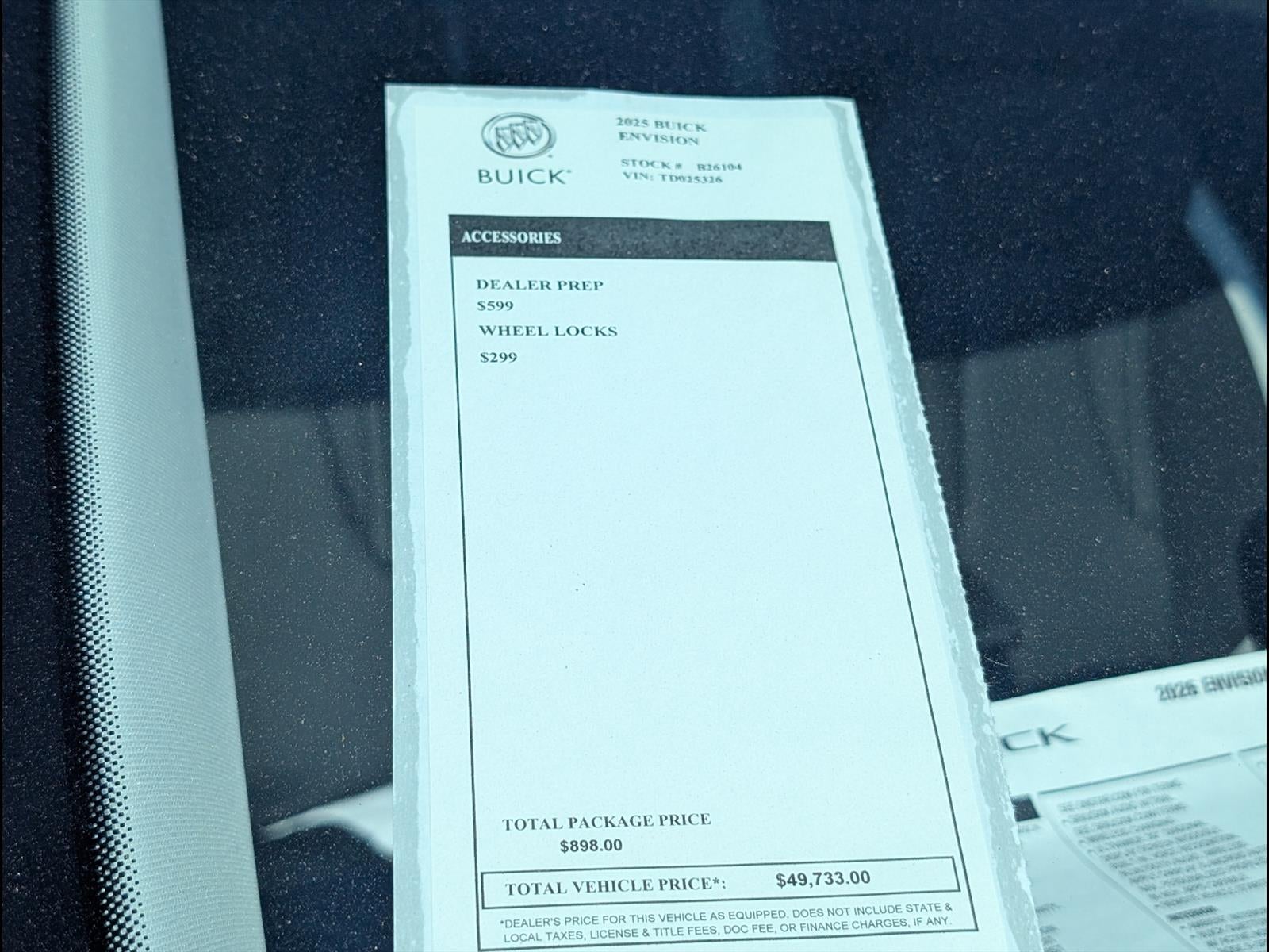 2026 Buick Envision Sport Touring